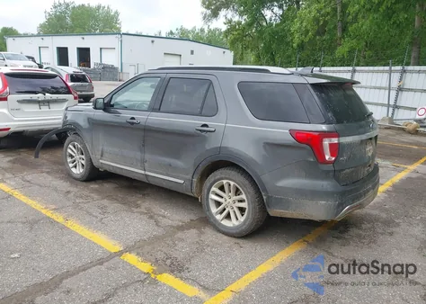 2017 Ford Explorer Xlt from USA, damaged, VIN 1FM5K7D80HGC46392
